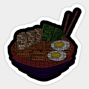 Ramen Time Sticker